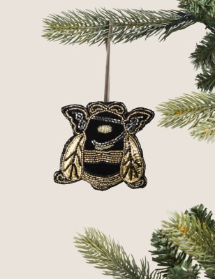 

Gold Hanging Bee Tree Decoration, Gold
