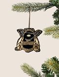 Gold Hanging Bee Tree Decoration