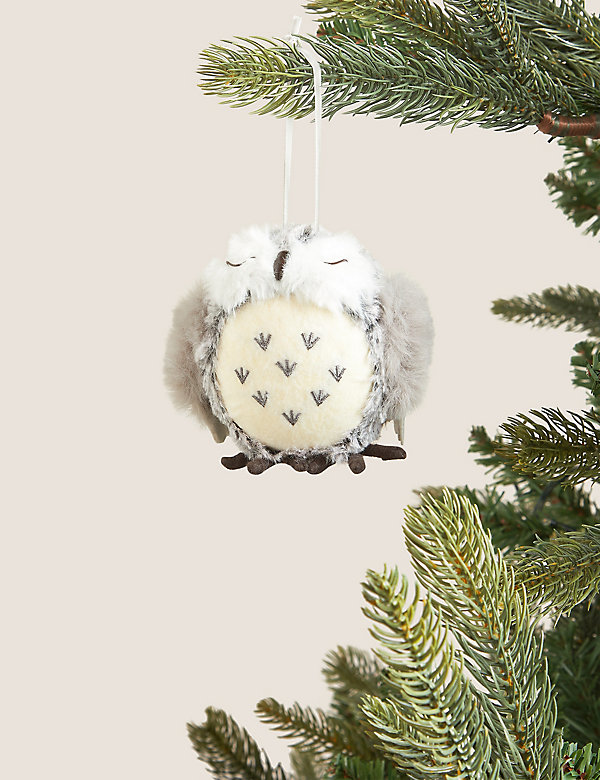 Owl Hanging Tree Decoration - ES