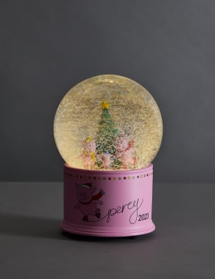 

Percy Pig™ Light Up Snow Globe - Pink Mix, Pink Mix