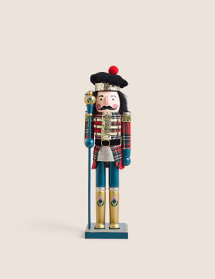 

M&S Collection Tartan Nutcracker Room Decoration - Multi, Multi