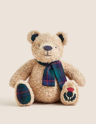 

Scottish Spencer Bear™ Soft Toy - Brown Mix, Brown Mix