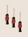 3pk Hanging Soldier Decorations