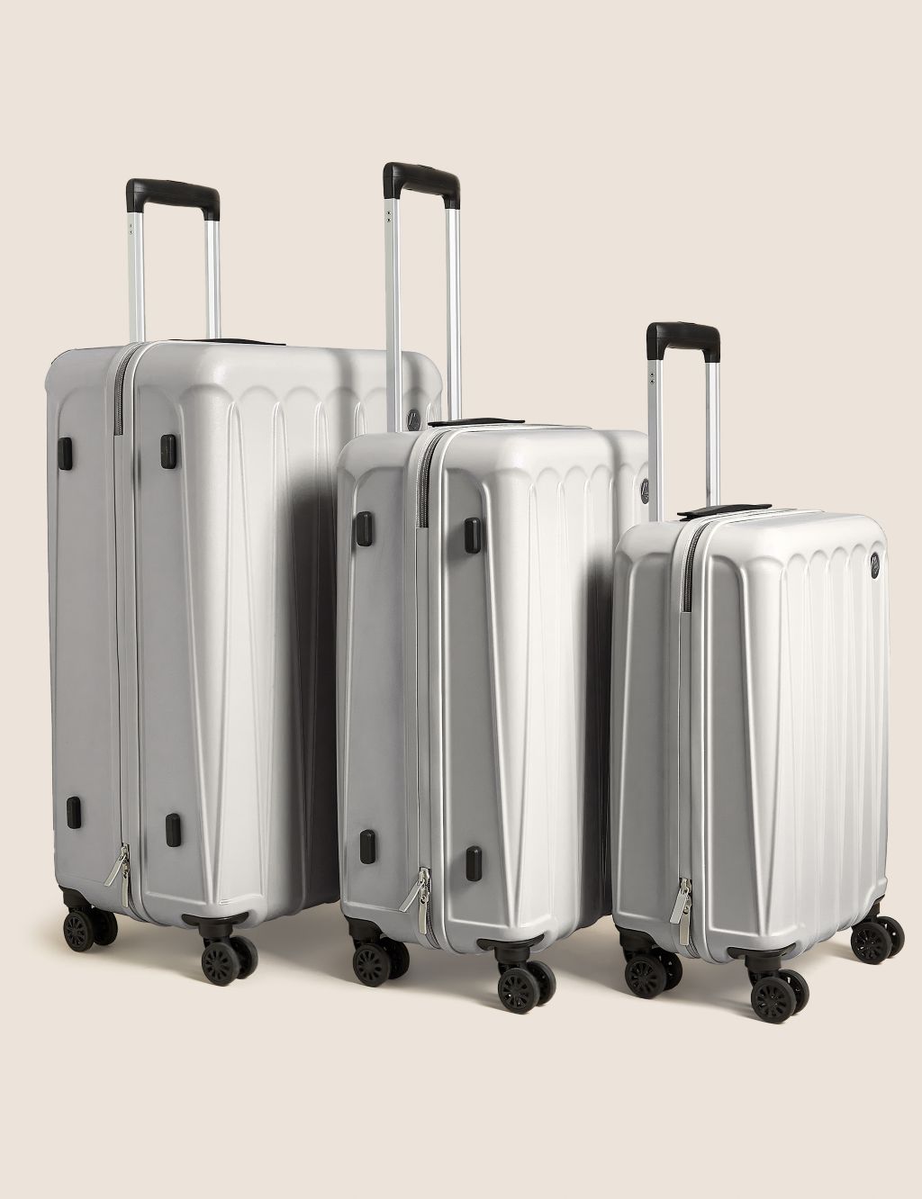 Amalfi 4 Wheel Hard Shell Large Suitcase image 5