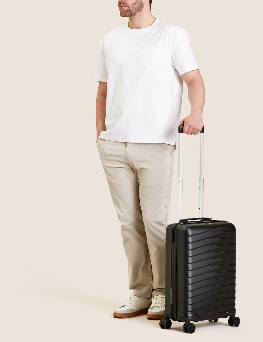 Oslo 4 Wheel Hard Shell Cabin Suitcase image 7