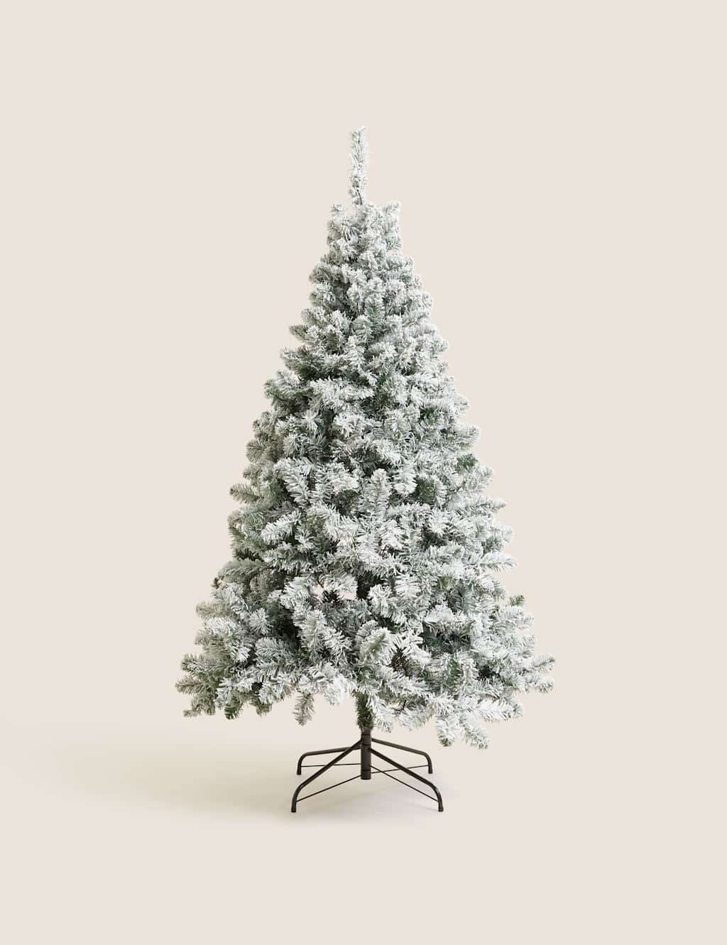 6ft Snowy Christmas Tree image 2