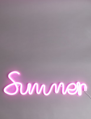 

M&S Collection Summer Mains Neon Light - Pink, Pink