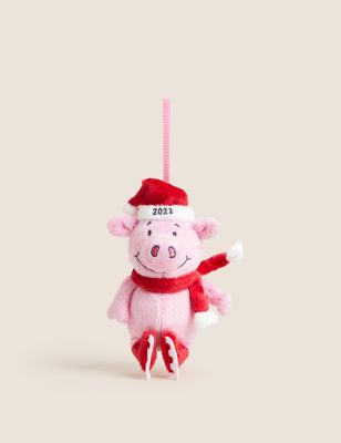 Percy Pig™ Hanging Christmas Decoration