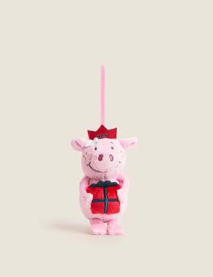 

Percy Pig™ Penny Pig™ Christmas Hanging Decoration - Pink Mix, Pink Mix