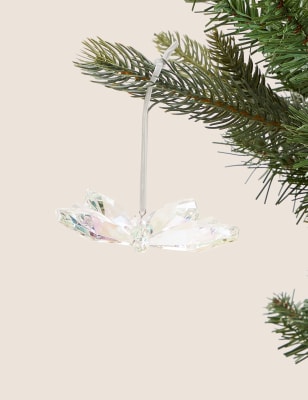 

M&S Collection Hanging Butterfly Decoration - Clear, Clear