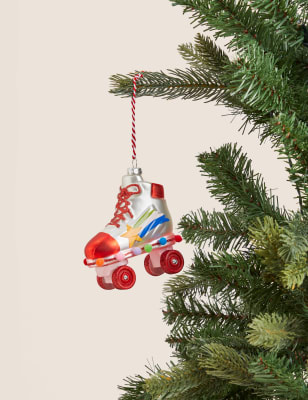 

M&S Collection Hanging Rollerskate Decoration - Multi, Multi