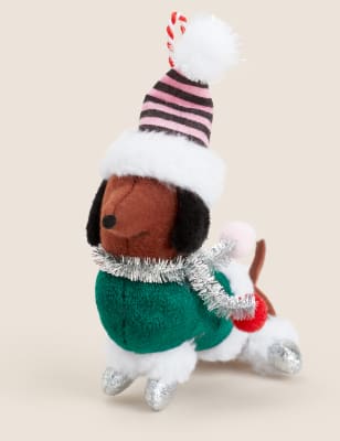 Hanging Sausage Dog Decoration