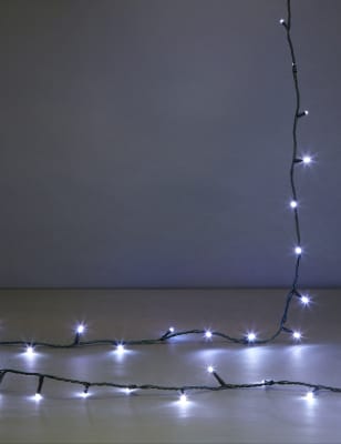 

M&S Collection 300 Bright White LED Mains Lights, White