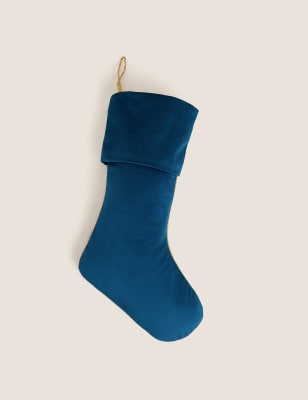 

Harry Potter™ Velvet Harry Potter™ Ravenclaw Stocking - Blue Mix, Blue Mix