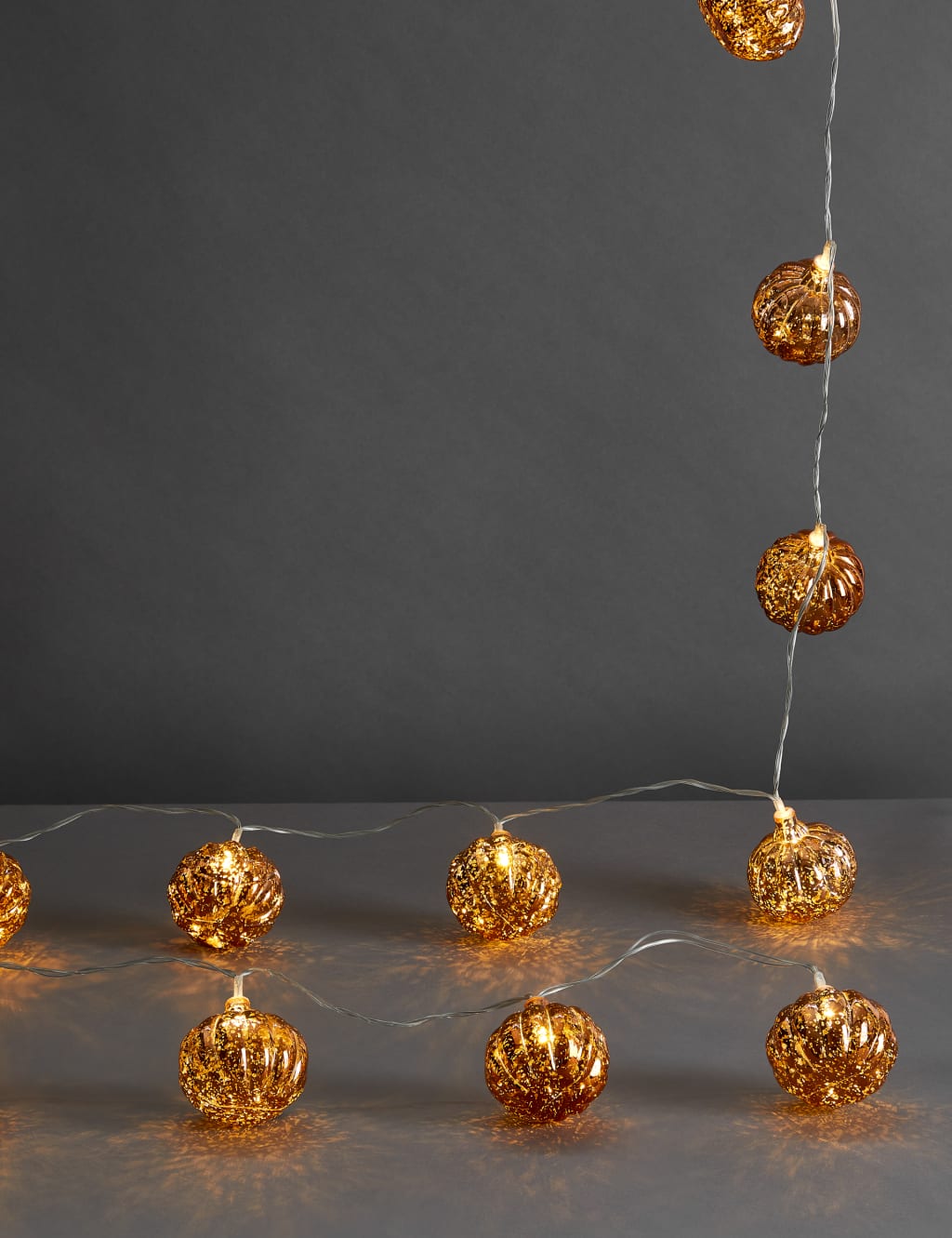 Halloween Pumpkin Battery String Lights