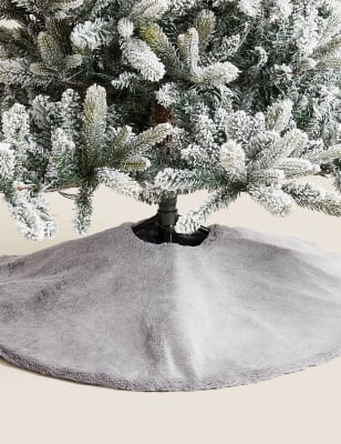 

Base para árbol imitación de piel - Plata, Plata