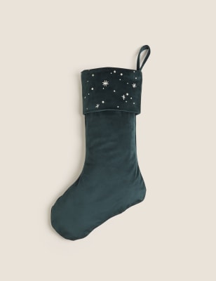 

Velvet Stocking - Forest Green, Forest Green