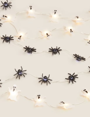 

Ghosts and Spiders String Lights - Multi, Multi