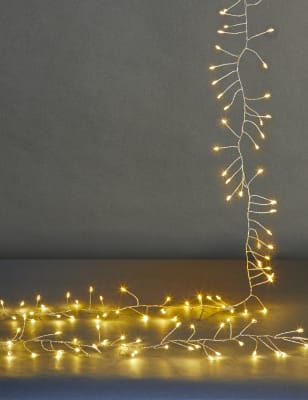 

M&S Collection Luxury LED Cluster Lights - Silver, Silver