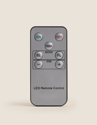 

3 Pack Jewelled Remote Control LED Lights - Silver, Silver