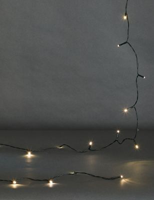 100 LED White String Lights