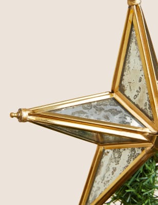 

Gold Star Tree Topper - Gold Mix, Gold Mix