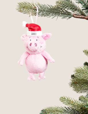 

Plush Hanging Percy Pig™ Decoration - Pink, Pink