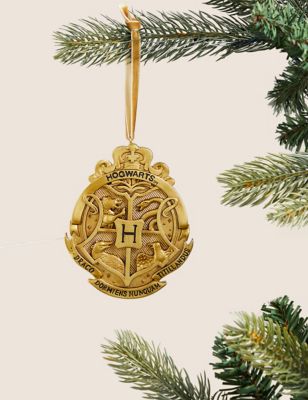

Harry Potter™ Gold Hanging Bauble, Gold
