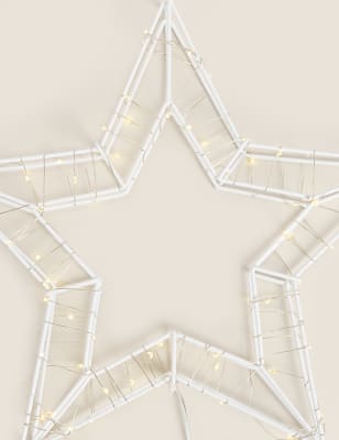 

Star Outdoor Light - White, White