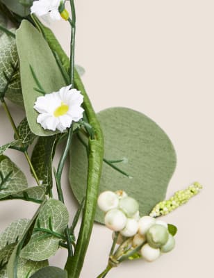 

Guirnalda de margaritas - Blanco, Blanco