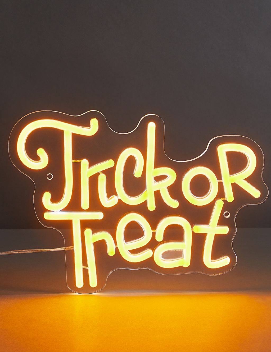 Trick or Treat Halloween Neon Light image 1