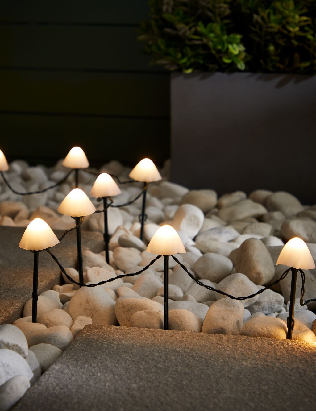 20 LED Mushroom Pathfinder Solar Lights