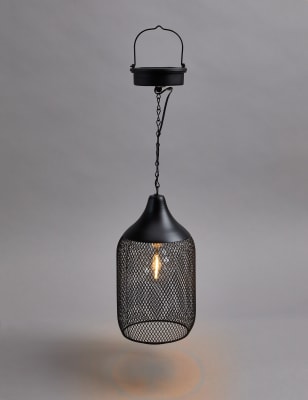 

Pendant Outdoor Solar Light - Black Mix, Black Mix