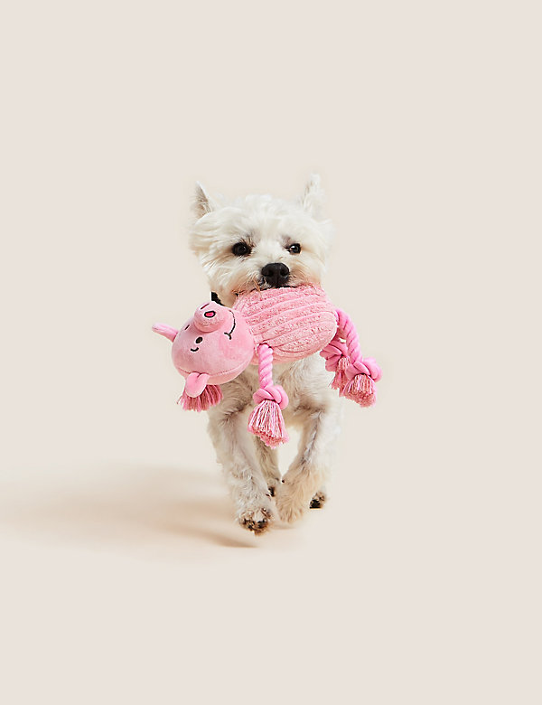 Percy Pig™ Plush Rope Pet Toy - AT
