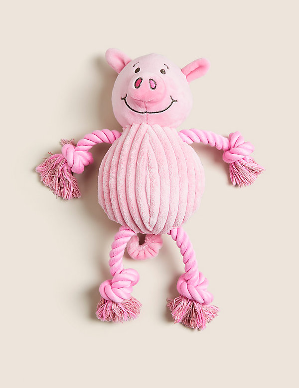 Percy Pig™ Plush Rope Pet Toy - KG