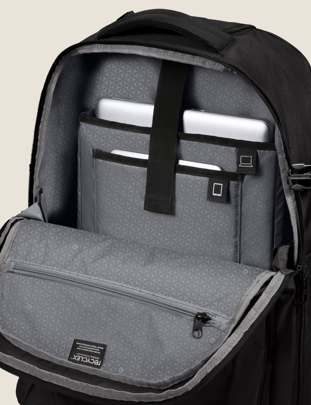 Roader 2 Wheel Laptop Backpack Suitcase image 3
