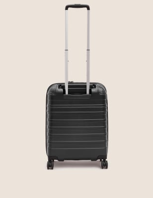 

Hartschalen-Kabinenkoffer mit 8 Rollen „Conet“ - Black, Black