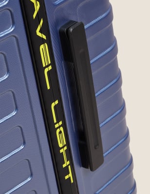 

Großer Hartschalenkoffer mit 8 Rollen „Conet“ - Blau, Blau