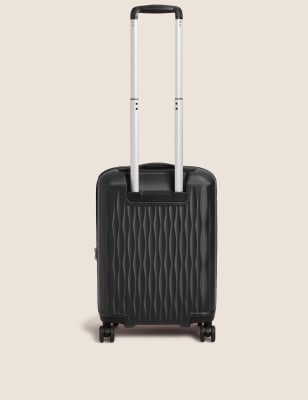 

Maleta de cabina Hive de 8 ruedas con carcasa rígida - Negro, Negro