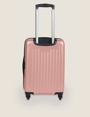 

M&S Collection Maleta de cabina Scorpio de 4 ruedas con carcasa dura - Rojo Rosa, Rojo Rosa