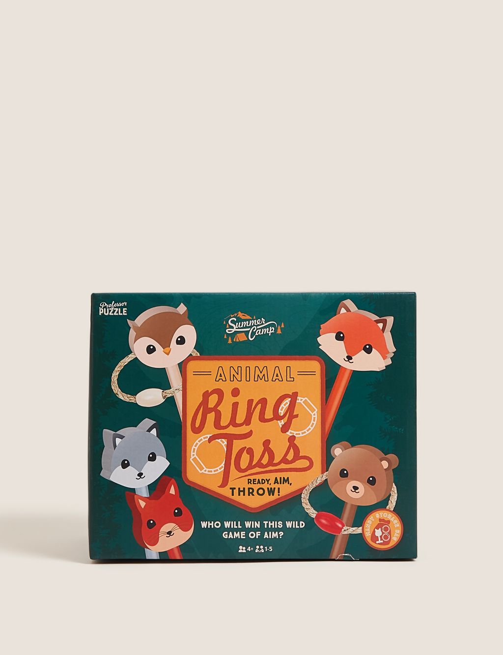 Animal Ring Toss Game (4+ Yrs)
