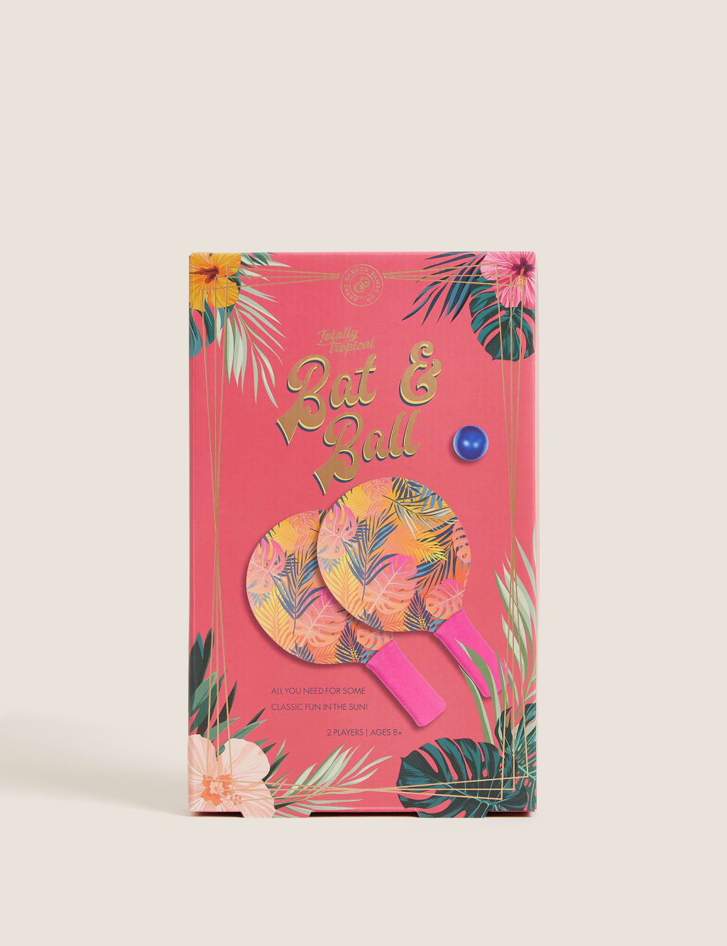 Totally Tropical Bat & Ball Set (8+ Yrs)