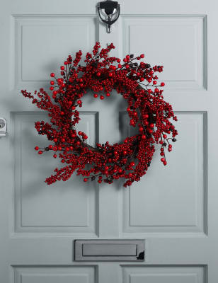 

Red Berry Wreath - Red Mix, Red Mix