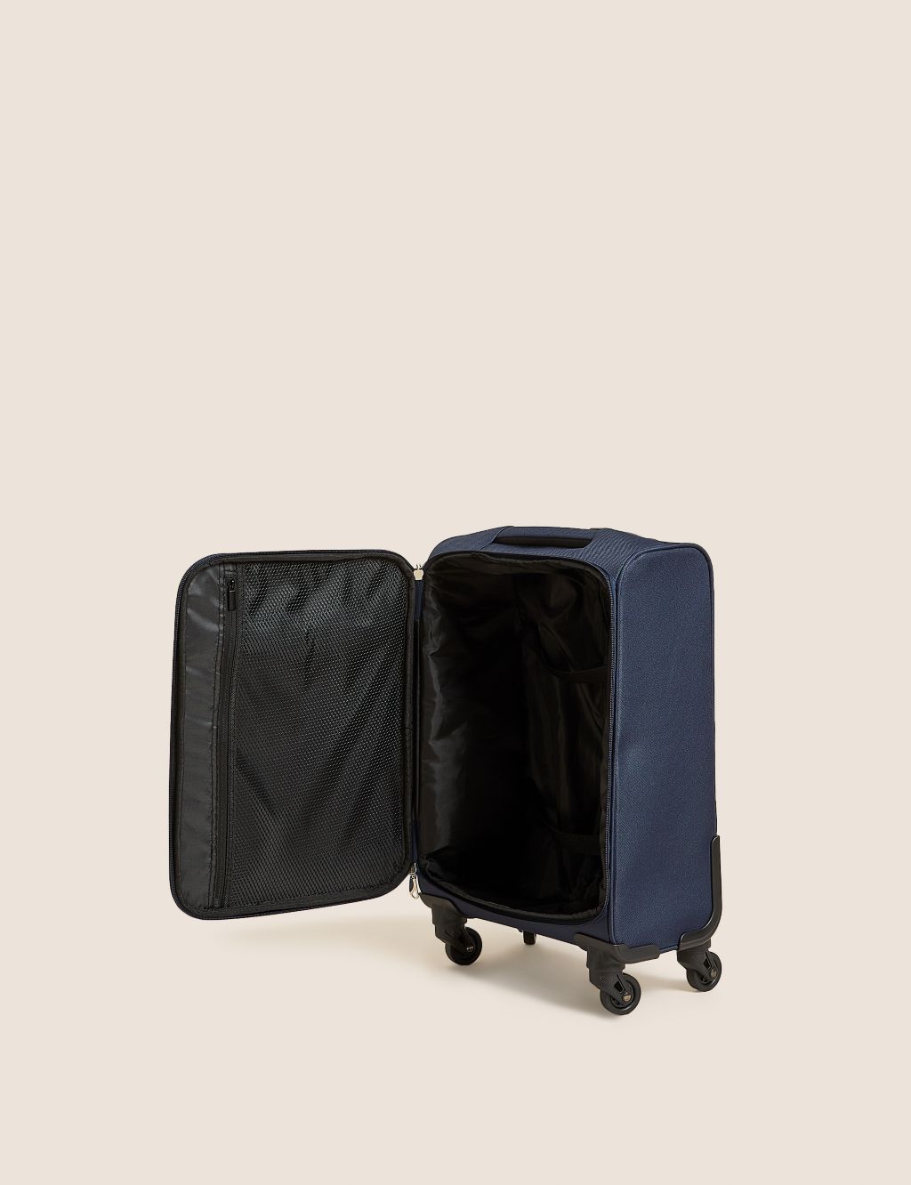 Palma 4 Wheel Soft Cabin Suitcase image 6