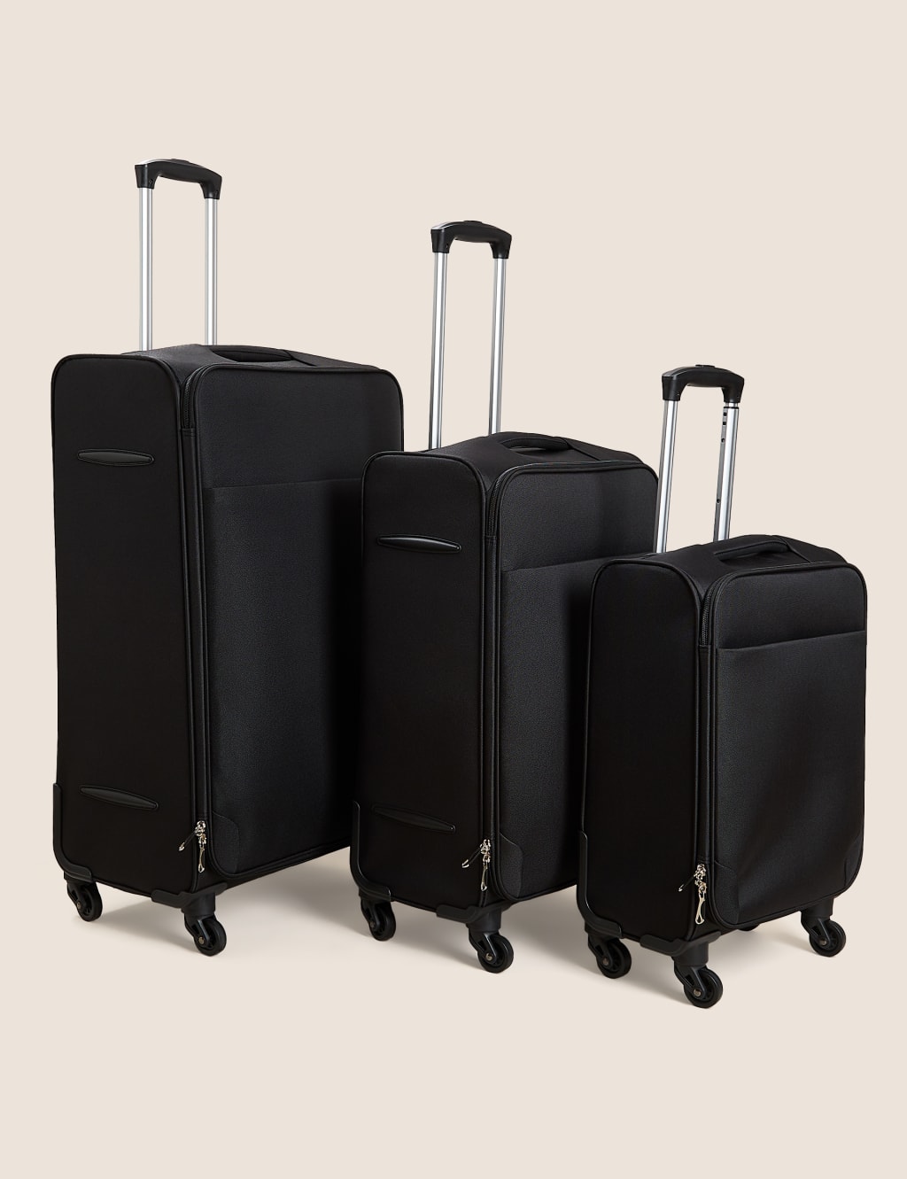 Palma 4 Wheel Soft Cabin Suitcase image 5