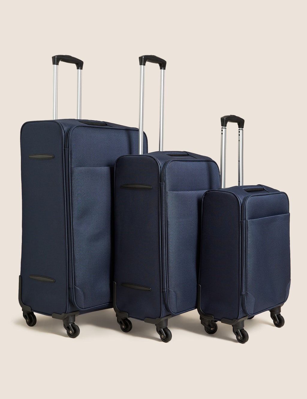 Palma 4 Wheel Soft Medium Suitcase image 5
