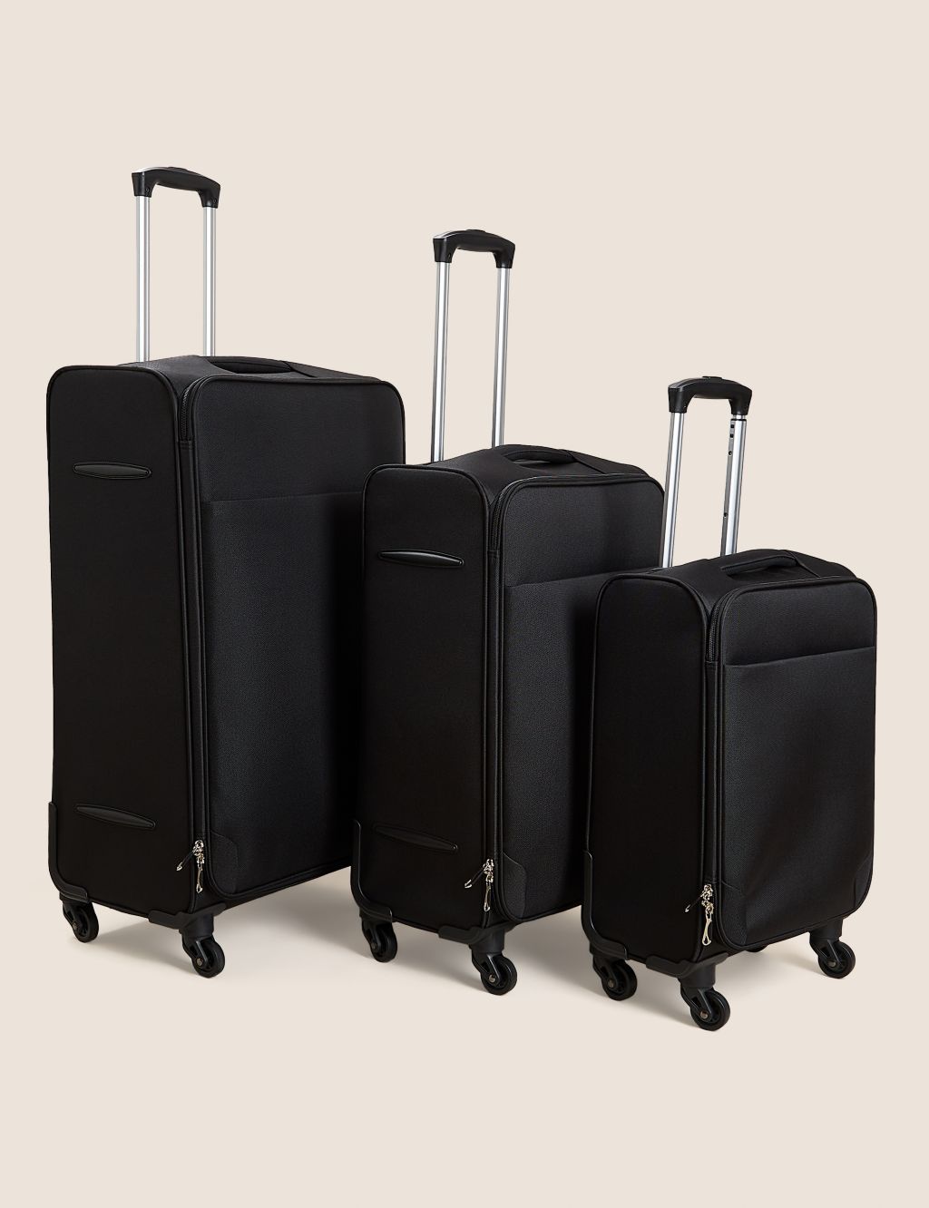 Palma 4 Wheel Soft Medium Suitcase image 5