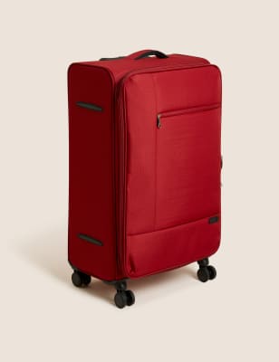 

M&S Collection Großer Weichschalenkoffer mit 4 Rollen „Seville“ - Rot, Rot