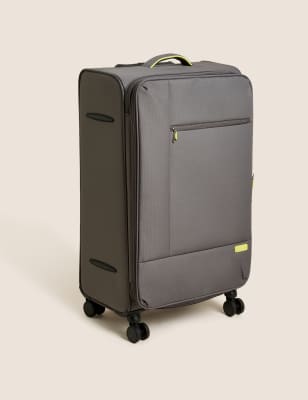 

M&S Collection Maleta grande blanda con 4 ruedas Sevilla - Gris, Gris