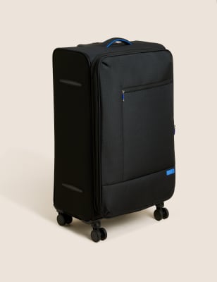 Seville 4 Wheel Soft Large Suitcase